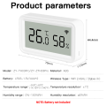 Tuya Zigbee WiFi Temperature Humidity Sensor Indoor Thermometer Hygrometer Work with Yandex SmartLife Alexa. 