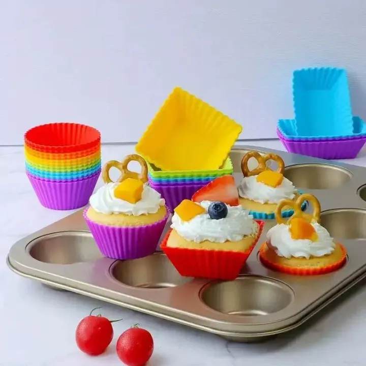 6/12PCS%20Silicone%20muffin%20mold%20Round%20muffin%20cup%20Heart%20cake%20baking%20mold%20Kitchen%20Cooking%20supplies%20Cake%20decorating%20tools%20-%20Image%203