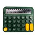Electric Calculator Dexin DX-8869 | Mechanical Buttons multicolor, for Desktop financial accounting. 