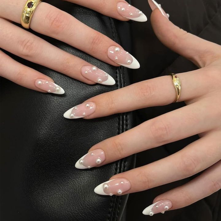 24pcs%20Short%20Square%20White%20France%20Full%20Cover%20Fake%20Nail%20Set%201pc%20Nail%20File%20&%201Nail%20Glue%20Sticker%20Kit%20Nails%20For%20Girl%20Mother%20Women%20Gift%20-%20Image%206