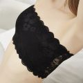 Korean Style Bandeau Strapless Bra and Undershirt Anti-Exposure Sexy Lace Chest Wrap Student Girl Bottoming Underwear Strapless Bra. 