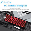 M.2 SSD NVMe Heat Sink heatsink M2 2280 SSD Hard Disk Aluminum Heat Sink with Silicone Thermal Pad for PC / PS5 PCIE 2280 SSD. 