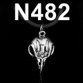 Fashion Vintage Bird Skull Pendant Raven Bellatrix Crow Lestrange Necklace Gothic Style For Men Women Gift. 