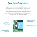 DC12V 10A Relay Receiver RF 433Mhz Universal Switch Remote Control 1CH Module 2CH Transmitter for LED Lighting Garage Gate Door.