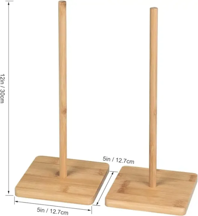 Kitchen%20Wooden%20Paper%20Towel%20Holder%20Vertical%20Shelf%20Simple%20Extended%20Vertical%20Holder%20(%20square%20shape%20)%20-%20Image%205