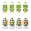 8pcs Reusable Food Storage Bag,Yogurt, Milk Food Pouches, Refillable Kids Toddlers Supplementary Food Squeeze Bottle Random. 
