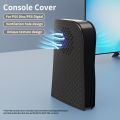 HONCAM Premium ABS Cover Shell for PS5 Game Console, Disc & Digital Console Cover Plates Anti-Dust Protective Shell Covers Black. 