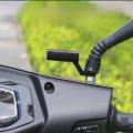 Aluminum Extender Bracket for Motorcycle Scooter ATV Rearview Mirror Mount Extension Bracket for Fixing Spotlight Phone Holder. 
