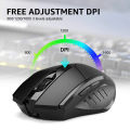 Inphic A1 Bluetooth Mouse Rechargeable 2.4G Wireless Mouse Ergonomic Office Mute Mouse For MacBook Tablet Laptops Computer PC. 