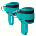 2Pcs Adjustable Cable Ankle Straps With Double D-Ring For Gym Workouts Glute Leg Strength Training Support Sport Ankle Cuffs NEW. 