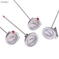 〔YY24〕1 Pc Thermometer Kitchen Tools Probe Thermometer Milk Coffee Food Meat Gauge Stainless Steel Cooking Temperature Meter. 