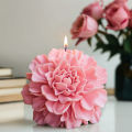 Hibiscus Flower Mold for Candle & Soap, Flat Base, Clear Texture, Easy to Demold & Clean, DIY Aromatherapy/Decoration, Essential. 