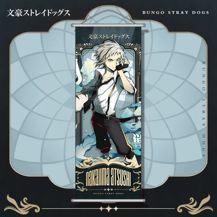 New%20Bungo%20Stray%20Dogs%20Pinturas%20Colgantes%20Dibujos%20Animados%20Dazai%20Osamu%20Poster%20Carrete%20Largo%20Regalos%20De%20Vacaciones%20Adornos%20-%20Image%206