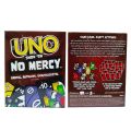 new uno no mercy card game Anime Cartoon Board Game Pattern Family Funny Entertainment uno no mercy game uno Card Game Christma. 