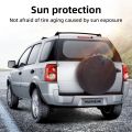 Car Spare Tire Cover Sunscreen Tire Bag Dustproof Protective Film Cloth Waterproof Spare Tire Wheel Bag Tyre Spare Storage Cover. 