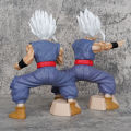 Anime Dragon Ball Gohan Beast Figure Super Saiyan White Hair Son Gohan PVC Action Figure Collection Model Toy Children Gift. 