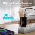 QOOVI iPhone 12 Pro Max Dual USB Type C PD 20W Charger 5A Fast Charging Wall Adapter Quick Charge 4.0 QC For iPhone 13 12 Xs Huawei Xiaomi Samsung.. 