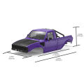 SCX24 Hard Body Shell with Bed Rack for 1/24 RC Crawler Axial SCX24 C10 Bronco Jeep Wrangler Base Camp 4Runner Upgrade Parts.