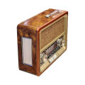 KTF 1440 Or 1668 Portable Speaker with 4 Bands Radio, Antenna, Bluetooth, Solar Charging, Emergency Light, and Hand Grip. 
