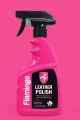 Flamingo Leather Polish Spray 500ml (F029) – High Gloss Leather Cleaner & Conditioner with UV Protection for Car Seats, Dashboard & Interior. 