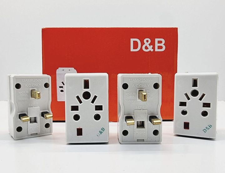 13A Multi plug- Multi socket -Universal multi plug adapter (D&B) | Daraz.lk