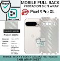 GOOGLE PIXEL 9 PRO XL Back 360 Protection skin wrap with sides and camera protection premium quality skin wrap full cover wrap sheet for google pixel 9 pro xl. 
