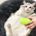 Cat Steam Brush Steamy Dog Brush Electric Cat Grooming Brush 3 In1 Dog Steamer Brush 3 In 1 Floating Hair Brush for Tangled. 