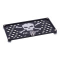 Aluminum Roof Rack with Pulley Bearing for 1/8 1/10 Scale RC Car SCX10 TRX4 Capra Car Shell Decoration FJ40 Housing Accessories. 