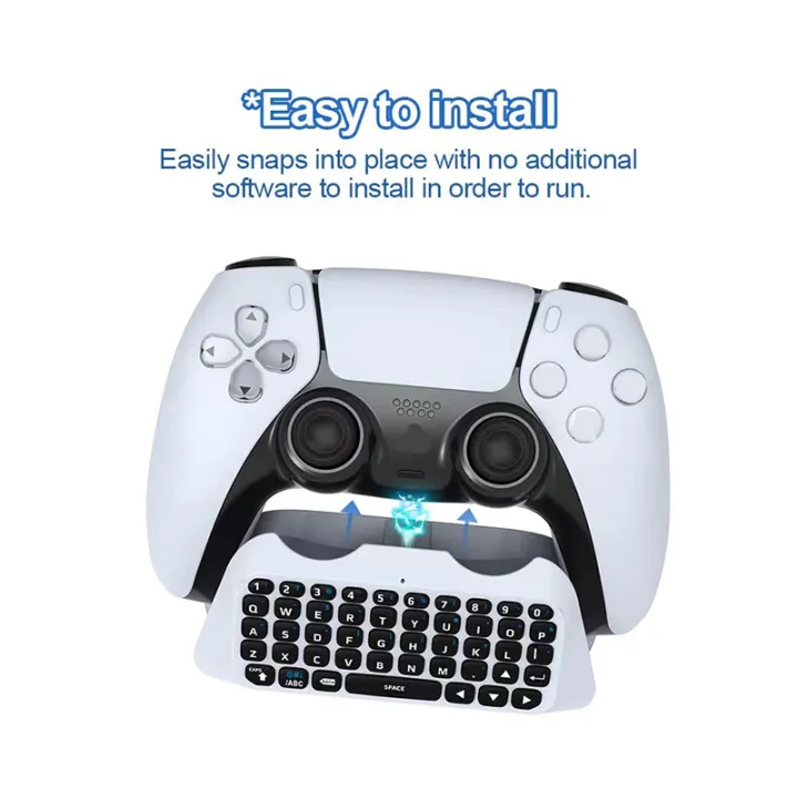 Wireless%20Bluetooth%20Keyboard%20For%20Playstation%20PS%205%20PS5%20Gamepad%20Gaming%20Controller%20Game%20Pad%20Accessories%20Control%20Command%20Gamer%20Kit%20-%20Image%203