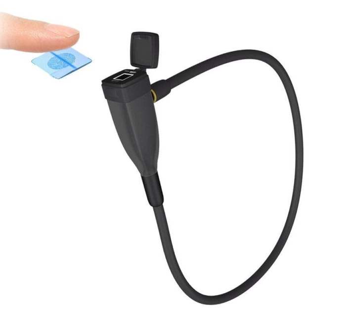 Bio Key Smart fingerprint Touchlock Wire Lock (100cm long) Ride The ...