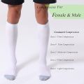 1/4 Pair Compression Socks Men Women 20-30mmhg - Circulation Support Socks Suitable Care Travel - Soft Breathable Sports Socks.