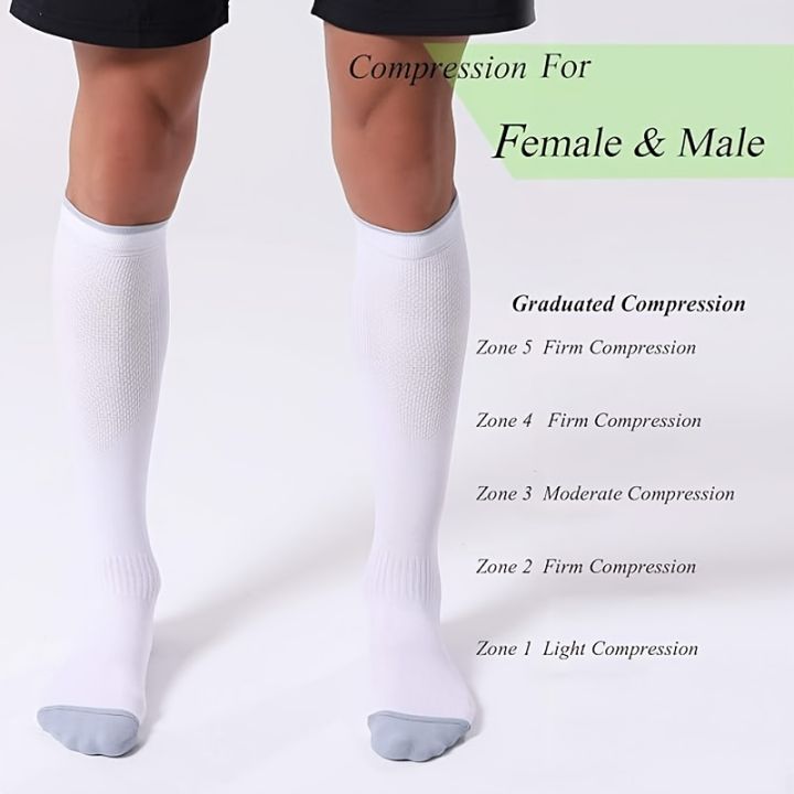1/4%20Pair%20Compression%20Socks%20Men%20Women%2020-30mmhg%20-%20Circulation%20Support%20Socks%20Suitable%20Care%20Travel%20-%20Soft%20Breathable%20Sports%20Socks%20-%20Image%205