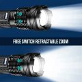 NEW A76 High Power Led Flashlights Built-in 18650 Battery Tactical Flashlight Emergency Spotlight Most Powerful Lantern. 