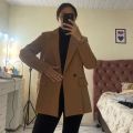 MUJER 2025 Women's Blazers New Office Casual Blazer Woman Straight Outerwears Fashion Women's Tailoring Blazers for Women Coats.