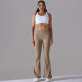 Flare Leggings Yoga Pants Women Bell Bottoms Yoga Trousers High Waist Gym Fitness Pants Stretch Daily Dance Workout Leggings.
