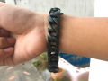 Bracelet vehement matte black (genuine Stainless Steel 316L 100%). 