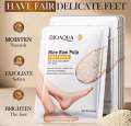 White Rice Foot Mask Moisturizing Whitening Foot Peeling Mask. 