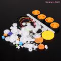1Set Gear Set Gearbox Toy Robot Motor Gear Motor Various Gear Car Axle Belt Pulley Shaft Sleeve DIY Model Car Accessory.