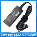 AC Adapter For Compaq Mini 700 110 1000 Vivienne Tam Edition PC 110-1000s 35W 19V 1.58A 4.0*1.7 mm Laptop Charger.