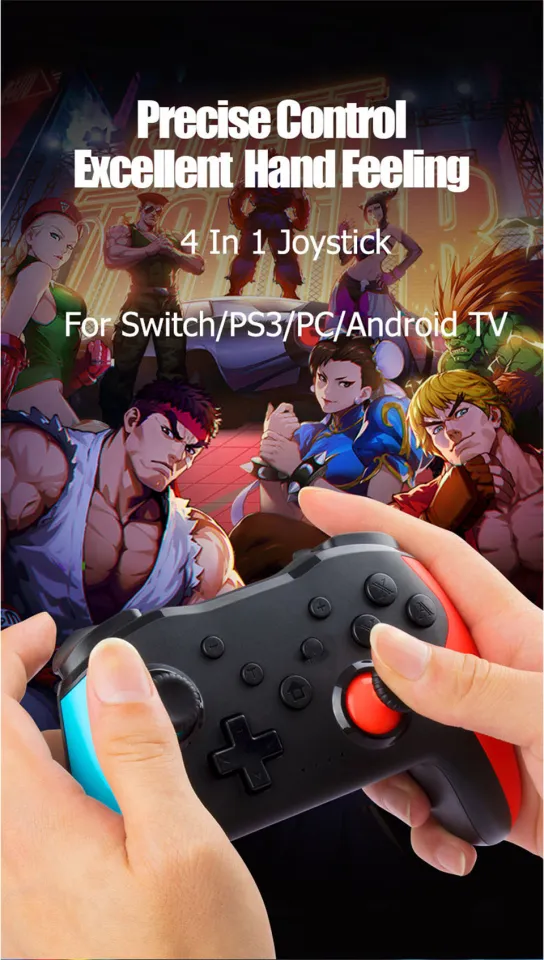 GAMINJA NS009 Bluetooth Game Controller Wireless Gamepad For