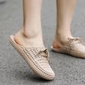 Lace Up Slippers Women Flat Sandals Summer Vacation Beach Shoes Daily Home Non Slip Soft Slippers Ladies Sandalias Mujer.