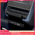 Rear Screen Expansion Dock for Tesla Model Y Juniper 2026 Model 3 Highland 2024 Rear Air Vent Quick Charger Hub Power Splitter.