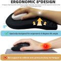 Ergonomic Mouse Pad Non-Slip Massage Bulge Mousepad Wear Resist Comfortable Wrist Support Pads For PC Laptop Computer Gaming. 
