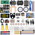 Keyestudio 3 in 1 Pico Robot for Raspberry Pi Pico Cars Support Python &C Tutorials Programming Compatible With LEGO Robot Kit. 