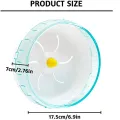 Hamster Running Disc Toy 3 Size Silent Small Pet Rotatory Jogging Wheel Small Pets Sports Wheel Toys Hamster Cage Accessories. 