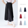 Ballet Skirts Women Long Chiffon Wrap Dance Skirt Fairy Chiffon Long Ballet Tutu Dress Dance Costumes Tie Up Skirt Adult. 