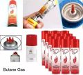 Extra Purified Butane / Lighter Gas Refill Can With Multiple Nozzles 250ml. 