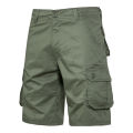 Men's Shorts Loose Large Size Multi-Pocket Overalls Summer Cotton Comfortable  Pants Outdoor Casual Sports Beach Pants. 