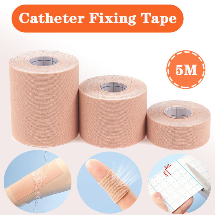 Fixtape 1 Roll Medical Non-woven Fixation Tape Adhesive Patches Bandage 3 Sizes ...