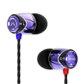 SoundMagic e10m in-ear headphones HiFi award with built-in mic (purple). 